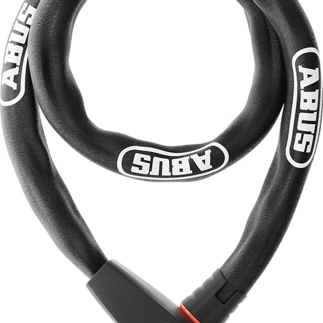 ABUS Steel-O-Chain 8807K Chain Lock, 110 cm, Black