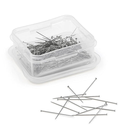 Dritz Straight Pins, Stainless Steel, Nickel, 1-1/16-inch