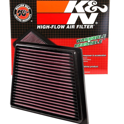 K&N Filters 33-2955 Replacement Air Filter, Heather Red