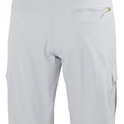 Helly Hansen Mens Quick-Dry Cargo Shorts, 33, Grey Fog