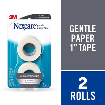 Nexcare First Aid 3M Gentle Paper Tape 2 roll