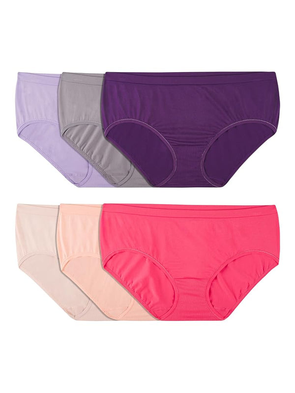 Fruit of the Loom Women's No Show Seamless Underwe
