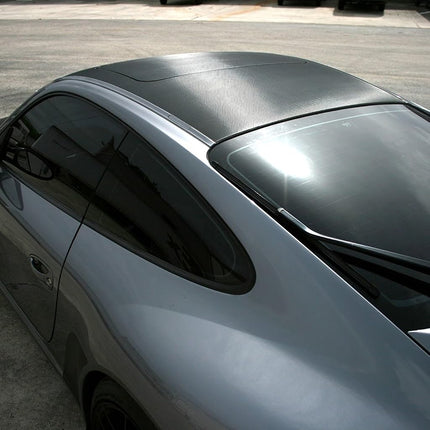 LZLRUN 3D Black Carbon Fiber Car Vinyl Wrap Self-Adhesive Film 2ft x 5ft