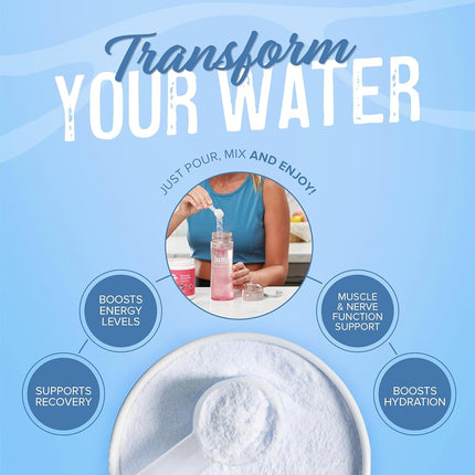 JUNP Hydration Electrolyte Powder (90 Servings, Berry Lemonade)