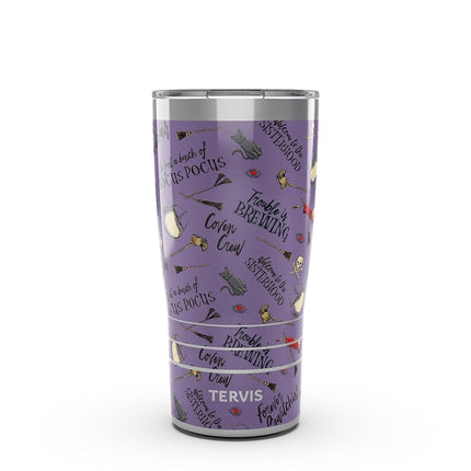 Tervis Traveler Hocus Pocus - Forever Bewitchin' Gobelet isotherme à triple paroi Garde les boissons froides et chaudes, 590 ml, Acier inoxydable