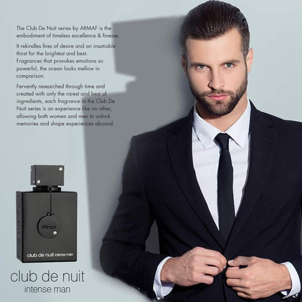 Armaf Club de Nuit Intense Eau de Toilette for Men, 105ml