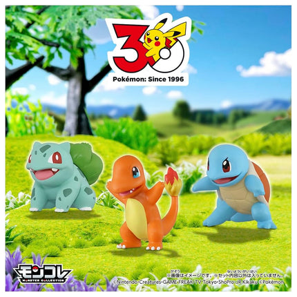 Takara Tomy Pokemon 30th Anniversary Moncolle Travel Set of 3 Kanto Region