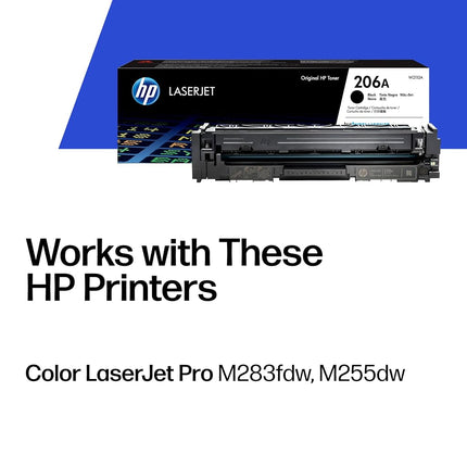 HP 206A | Toner Cartridge | Black | W2110A