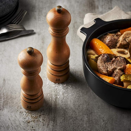 PEUGEOT - Paris u'Select 12 cm Pepper Mill - 6 Predefined Pepper Grinder Settings - Made with PEFC Certified Wood - Made in France
