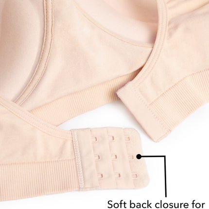 Sujetador push-up sin aros y sin costuras Fruit of the Loom para mujer, opaco, blanco, 34D
