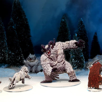 D&D Idols of The Realms Miniatures: Icewind Dale: Rime of The Frostmaiden: 2D Set 1 (Frost Giant Skeleton)