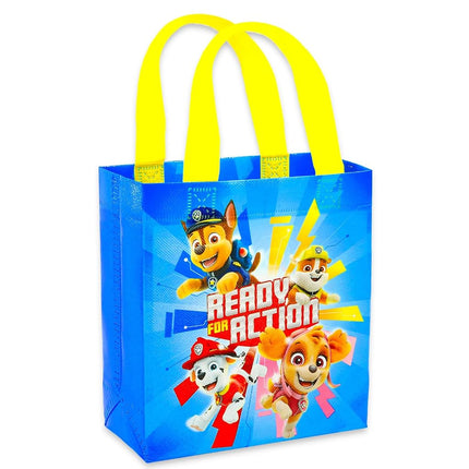 Paw Patrol Party Favor Bags Set � 12 Pack of 8" Paw Patrol Party Goodie Bags for Kids Bulk Reusable Mini Totes | Paw Patrol Birthday Party Supplies