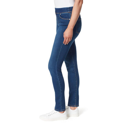 Gloria Vanderbilt Women's Amanda Pull On High Rise Jean, Vermont, 4 Regular