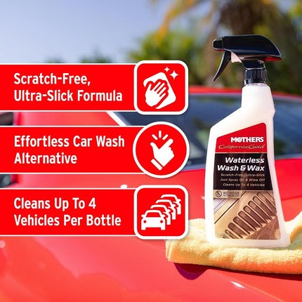Mothers Waterless Wash & Wax -710ml