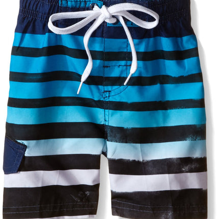 Kanu Surf Toddler Boys Reflection Stripe Swim Trun