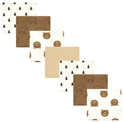 Hudson Baby Unisex Baby Cotton Flannel Receiving B