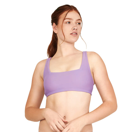 Speedo Women's Swimsuit Bikini Top Adjustable Squa