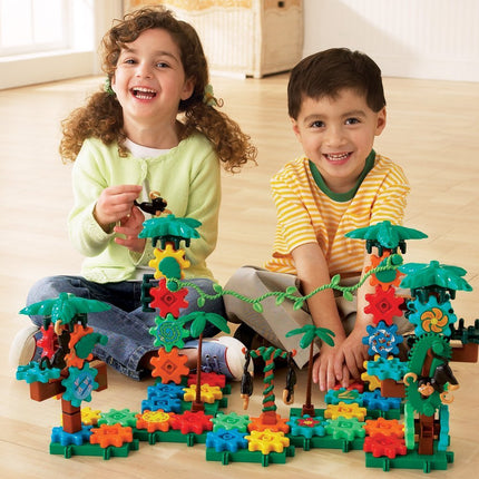 Learning Resources Gears! Gears! Gears! Movin’ Monkeys, Gears & Construction Toy, STEM Toys, Gears for Kids