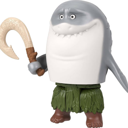 Mattel Disney Moana Shapeshifting Shark Maui Fashion Doll