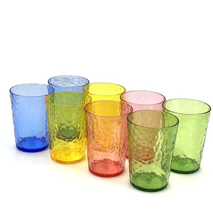 Yanglonghui 24-Ounce Plastic Tumblers (Set of 8), 