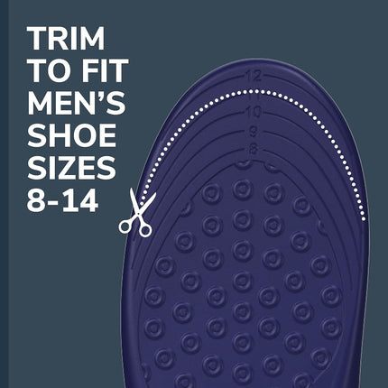 Dr. Scholl’s Pain Relief Orthotics for Plantar Fasciitis for Men, 1 Pair, Size 8-13