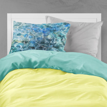 Caroline's Treasures Octopus Under Water Pillowcase, Polyester, Multicolor, Standard