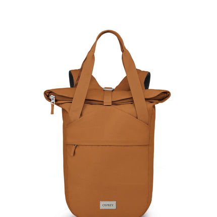 Osprey Arcane Zip Top Tote Backpack, Toffee Orange