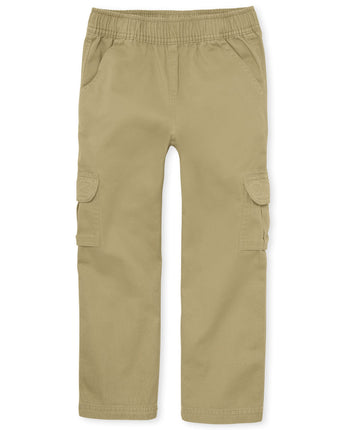The Children's Place Boys' Pull on Cargo Pants, Fl