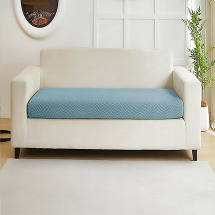 Yoovat Magic Sofa Covers Magic Sofa Couch Covers 2024 New Wear-Resistant Universal Sofa Cover Stretch for Sectional Slipcovers (Texture-Sea Blue,Large Double Seat Cover)