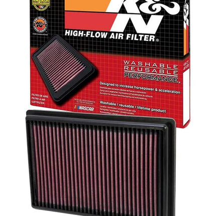 Filtro de aire para coche K&N Filters 33-2376, lavable y reutilizable