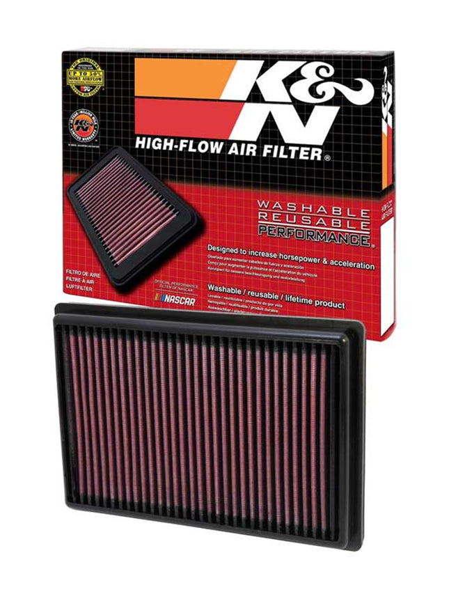 K&N Filters 33-2376 Washable and Reusable Car Air 