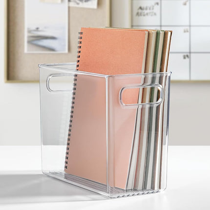 InterDesign Kitchen Pantry and Cabinet Storage and Organization Bin, 10-Inch by 5-Inch by 8-Inch, Clear