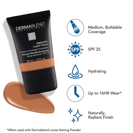 Dermablend Smooth Liquid Camo Foundation, Copper