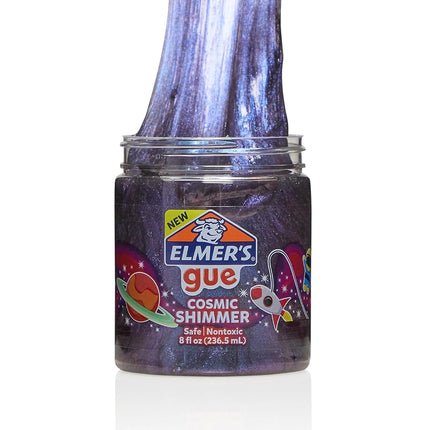 Elmer's GUE Paquete variado de slime prefabricado - Slime transparente, perfumado y con brillantina, relleno para medias para niños y niñas, 4 unidades