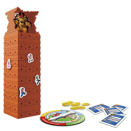 Hasbro Games Jenga: Super Mario Edition Game, Block Stacking Tower Game for Super Mario Fans, Ages 8 and Up