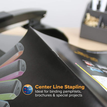 Bostitch B440SB stapler - staplers (247 x 120 x 123 mm, Black)