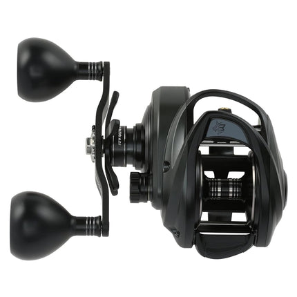 Abu Garcia Beast Low Profile Baitcasting Reel | Freshwater & Saltwater Predator Casting Fishing Reel | Power Stack Carbon Drag | Aluminium Body | 4.8:1 Gear Ratio | 4000 | Left Hand