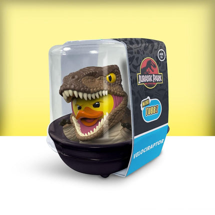 TUBBZ Jurassic Park Velociraptor Rubber Duck Movies Collectible Toys Mini