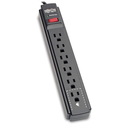 Tripp Lite 6 Outlet Surge Protector Power Strip, E
