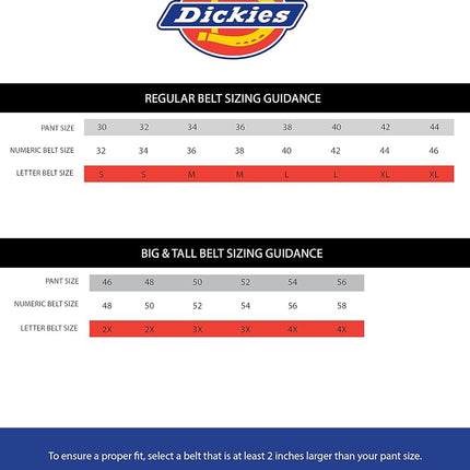 Dickies Men's Hb-11di02l4-blk-xl Belt, Black, XL UK