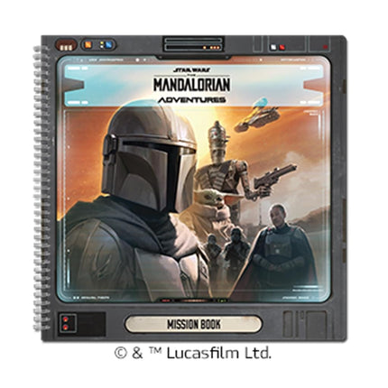 Unexpected Games Star Wars: The Mandalorian Adventures Board Game - Cooperative Missions Inspired by Season 1! Strategy Game for Kids and Adults, Ages 12+, 1-4 Players, 30-60 Minutes