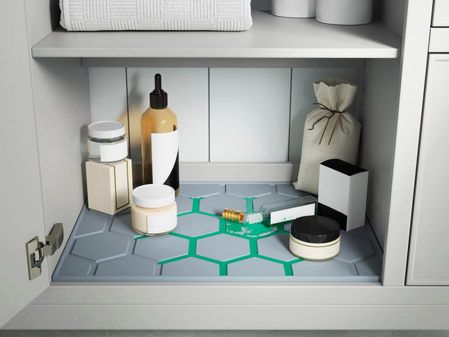 Kohler 27937-1WT KOHLER Accessoire organisateur, Doublure de plancher, meuble-lavabo 60 po, K-27937-1WT, Gris Mohair