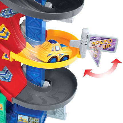 VTech Go! Go! Smart Wheels Dueling Spinning Spirals Raceway Playset