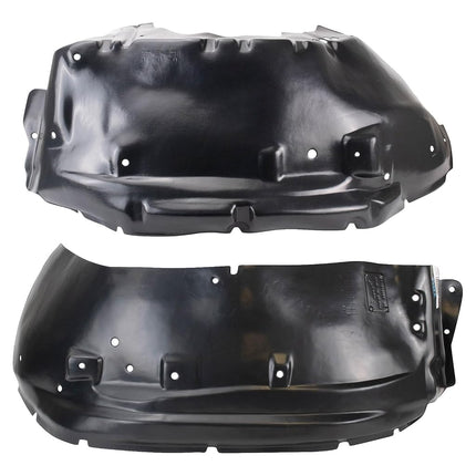 TRQ Front Inner Fender Liner Set Compatible with 2
