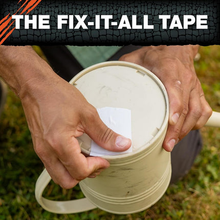 T-Rex Flexible Waterproof Tape - Heavy Duty Adhesive Waterproofing Tape for Repair, Leaks, Roof Patches - Extreme Weather & UV Resistance - White, 1.88" x 30 ft. (Pack of 1)