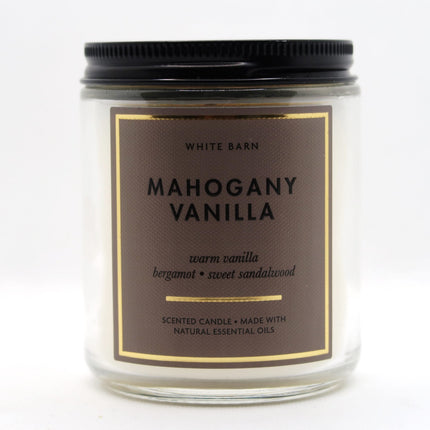 Bath & Body Works, White Barn 1-Wick Candle w/Esse