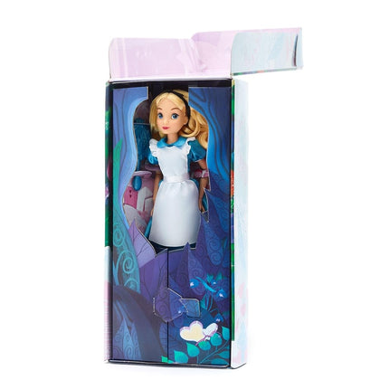 Disney Store - Official Princess (Alice) 11" Classic Doll Includes Brush with Contoured Details, Fully Jointed Toy in Classic Dress, Princess Toys for