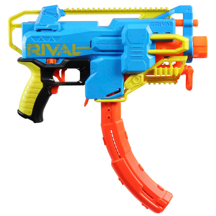 Lanzador Motorizado Nerf Rival Challenger MXXIV-1200, Cargador Curvo de 12 Balas, 18 Balas Nerf Rival Accu-Rounds, Regalos para Adolescentes