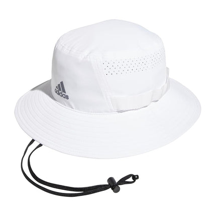 adidas Men's Victory 4 Bucket Hat, White/Onix Grey