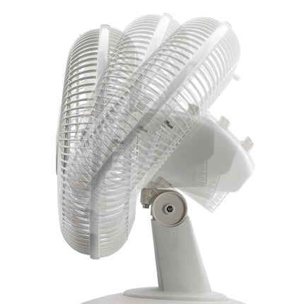 Ventilador de mesa Lasko de 3 velocidades y 12"-Blanco, 1, 2012